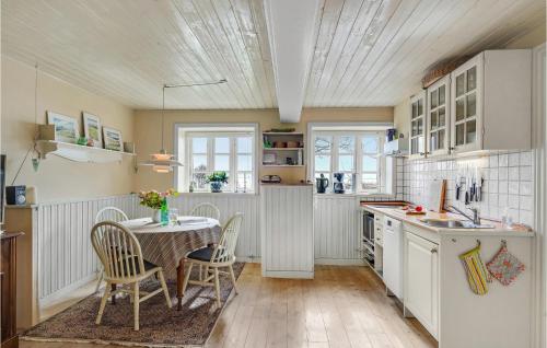 virtuve, Holiday Home Skarupøre Strandvej in Skarupore