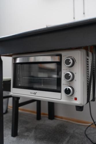 Church through the window