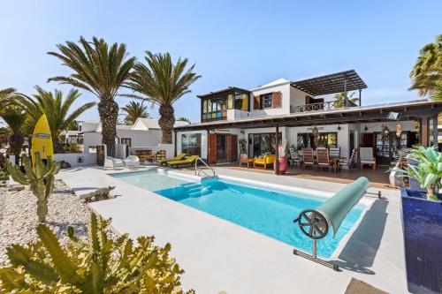 Villa a pie de mar