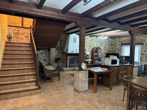 共用Lounge/電視區, La Casona De Jaraiz in 托雷門加