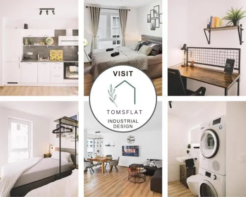 TomsFlat BRAUNSCHWEIG - 3 ROOMS, KITCHEN, WORKSPACE, HIGHSPEED WiFy, WASHER & DRYER, PARKING in Braunschweig, Deutschland