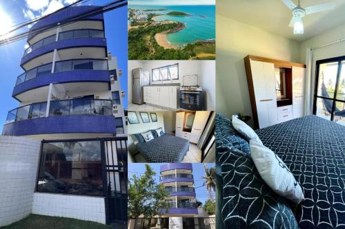 Dois quartos com ar a 190 m de praia Paradisíaca