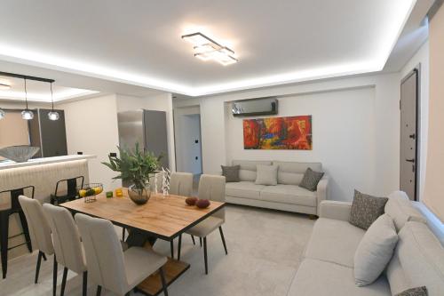 주방, Villa De An in 칼리파돈