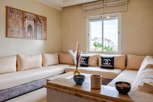 Appartement avec terrasse en plein centre de ville, Casablanca