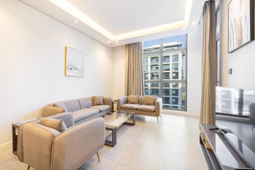 Daniels Charming 1BR At Jumeirah Garden City, Dubai (foto 7)