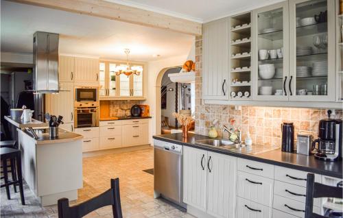 virtuve, Gorgeous Home In Älmeboda With Sauna (Gorgeous Home In Almeboda With Sauna) in Lappamala