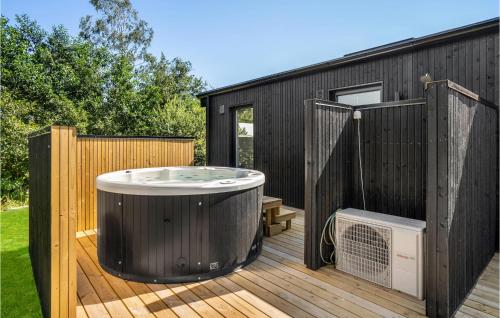 Hot tub, Beach Front Home In Haderslev in Hejsager