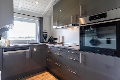 virtuve, Ferienhaus Robbi ⇒ Urlaub am Meer in Wesselburenerkoog