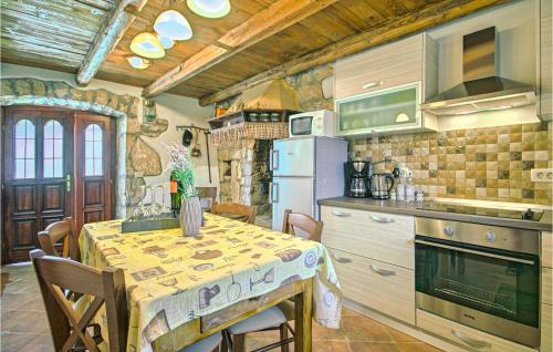 Konyha, 2 Bedroom Beautiful Home In Labin in Barbici