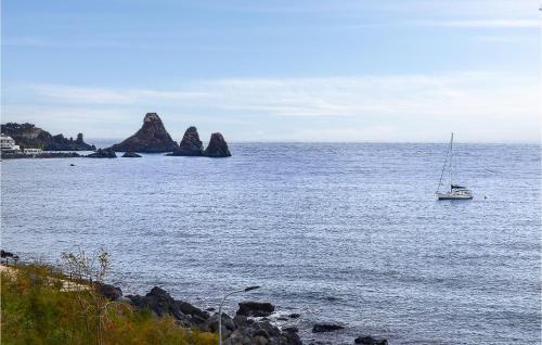  Stunning Apartment In Aci Castello With Kitchen in Aci Castello