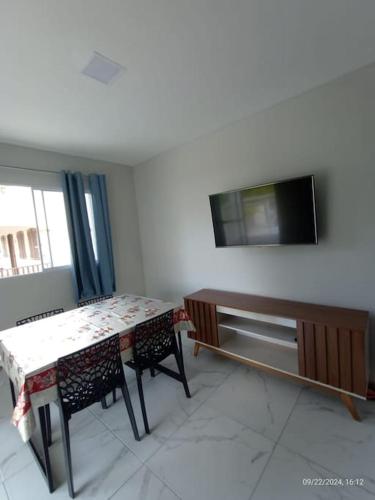 Apartamento no Forte Orange - Itamaraca, pé na areia de frente para o mar