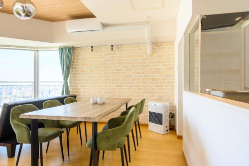 Nakajima Park stay AMS tower 27F Panoramic view of Sapporo city