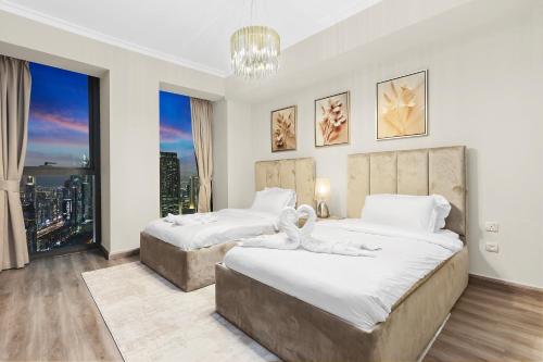 FIRST CLASS 3BR with full BURJ KHALIFA and FOUNTAIN VIEW, Dubaj (fotografie 4)