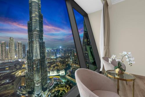 FIRST CLASS 3BR with full BURJ KHALIFA and FOUNTAIN VIEW, Dubaj (fotografie 3)