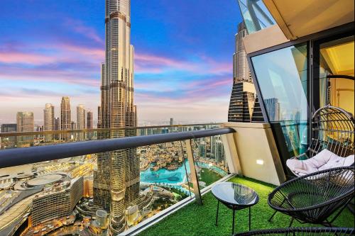 FIRST CLASS 3BR with full BURJ KHALIFA and FOUNTAIN VIEW, Dubaj (fotografie 5)