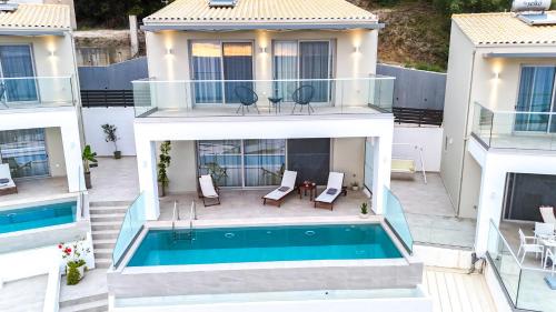 Vista exterior, Anassa Villas in Paralia (Fanari)
