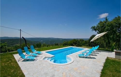 Peldbaseins, Villa Bella Vista in Dolenja Vas