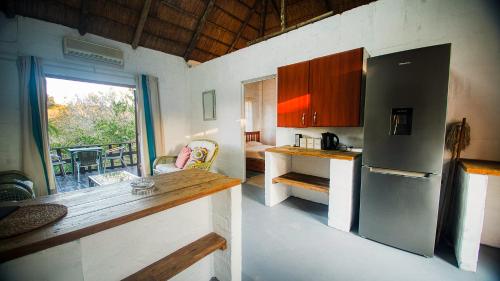 virtuve, Lunamanzi Lodge in KwaMazambane