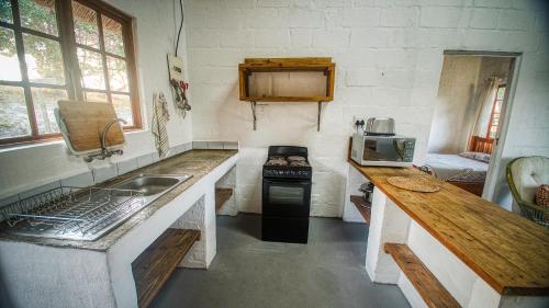virtuve, Lunamanzi Lodge in KwaMazambane