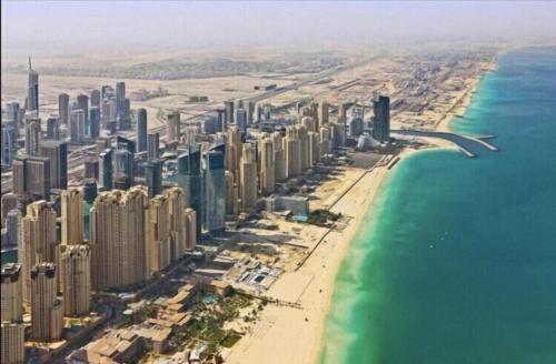 Stunning Apartment, Partial Sea View, Canal Marina View, 5 min walk To JBR Beach and METRO, Dubaj (zdjęcie 3)