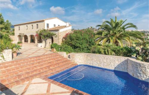 Beautiful Home In Benissa With Kitchen gîte à louer Serrallonga