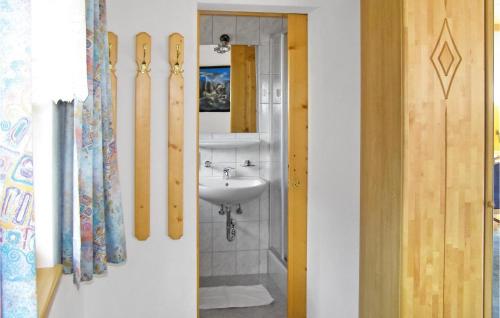 Bathroom, Ferienwohnung Kapplpaznauntal in Kappl