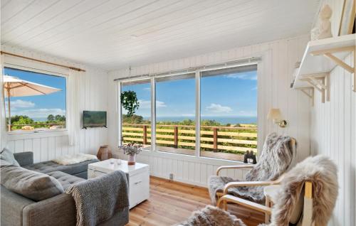  Stunning Home In Knebel With House Sea View in Ørby