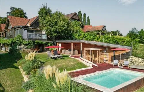 Ferienhaus Mit Pool Und Sauna in Breitenfeld an der Rittschein, Österreich