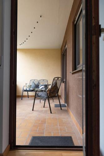 陽台/露台, Ferienwohnung Karlstadt in 卡爾施塔特