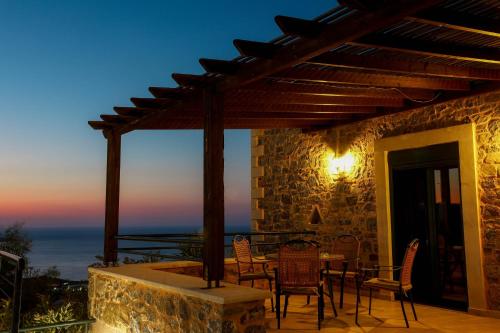 Balcony/terrace, Roussa Village in Sitia