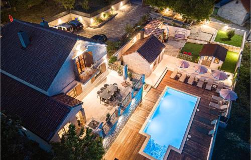 Viesnīcas āriene, Stunning Home In Lovrec With Sauna in Tijarica