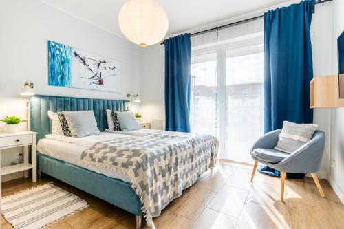 Marina Luna - widok na jezioro, parking podziemny, winda, Netflix, Max