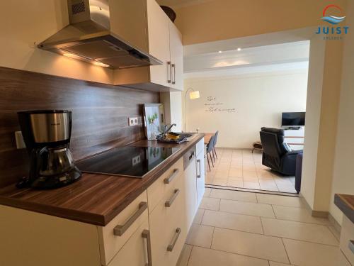 кухня, Landhaus Gertrude 106 - Wohnung Ida in Юйст