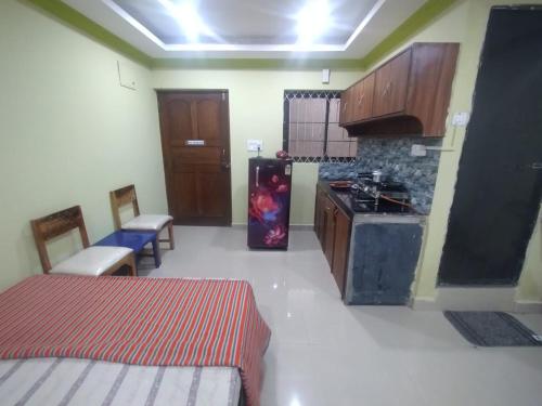 1 double bed