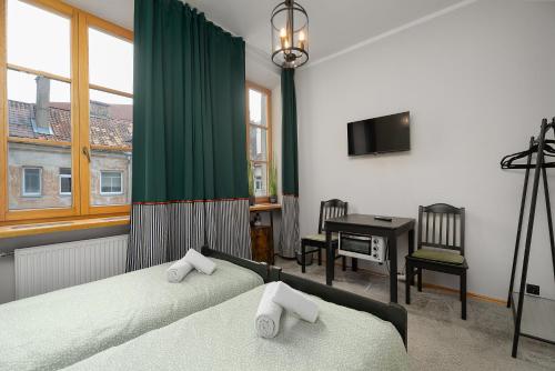 Church through the window