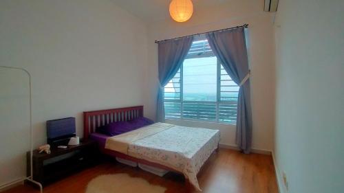 Apartment in central JB with sea view, city view, balcony, free WiFi and free parking, Johor Bahru (foto 5)