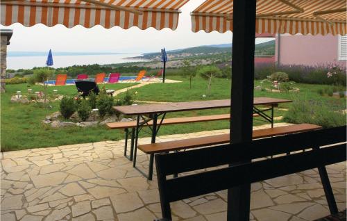 Balkons/terase, Cozy Apartment In Klenovica in Klenovica