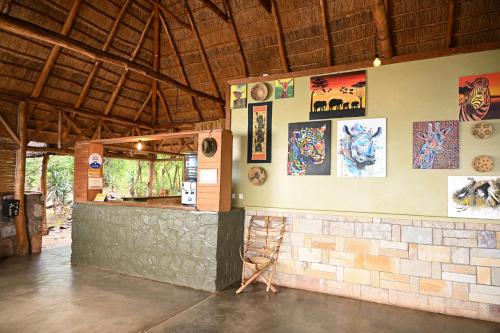 餐廳, Akagera Rhino Lodge in 卡永扎