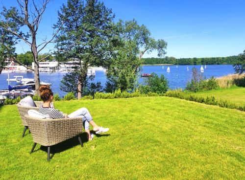 Seadmed, Marina Luna - widok na jezioro, parking podziemny, winda, Netflix, Max in Ilawa