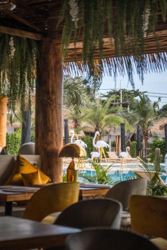 餐廳, 蘇梅島甲板別墅 (The Deck Cottages Samui) in 波普