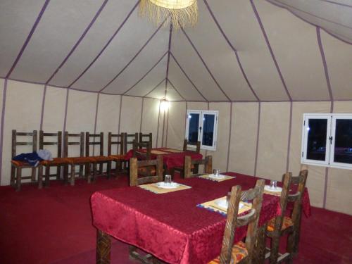 Restaurant, Merzouga Desert Museum Camp in Merdane