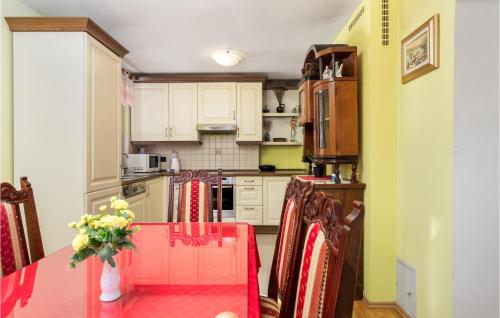virtuve, Nice Home In Lokve With Sauna in Lokve