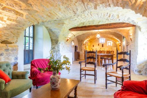 Iekārtas, Chambres d'Hôtes Mas de la Chadenede en Sud Ardèche (Chambres d'Hotes Mas de la Chadenede en Sud Ardeche) in Lagorsa