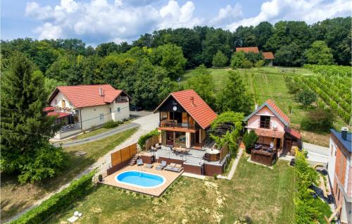 Viesnīcas āriene, Stunning Home In Sveti Ivan Zelina With Sauna in Jesenovec