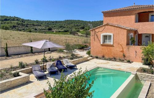 Peldbaseins, Amazing Home In Cruzy in Cruzy