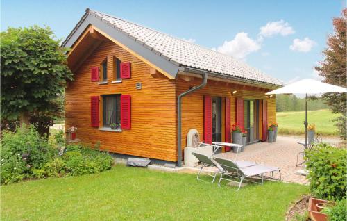 A szálláshely kívülről, Schoorenmoos Lodge in Dietmannsried