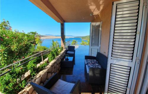 Erkély/terasz, Ocean Front Apartment In Jadranovo in Jadranovo