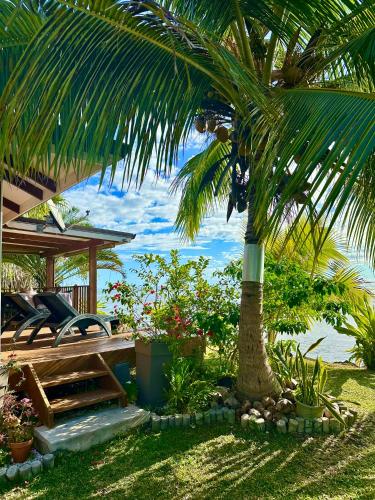 Kilátás, O'coco Bungalow- Breathtaking waterfront views, endless memories in Ti'ama'o