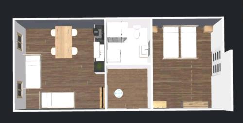 Apartment with Balcony room in Downtown Apartments Bilk