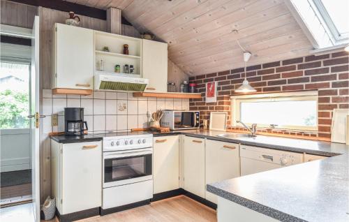 Kitchen, Holiday Home P, Snejkers Vej Ringkøbing I in Ringkobing